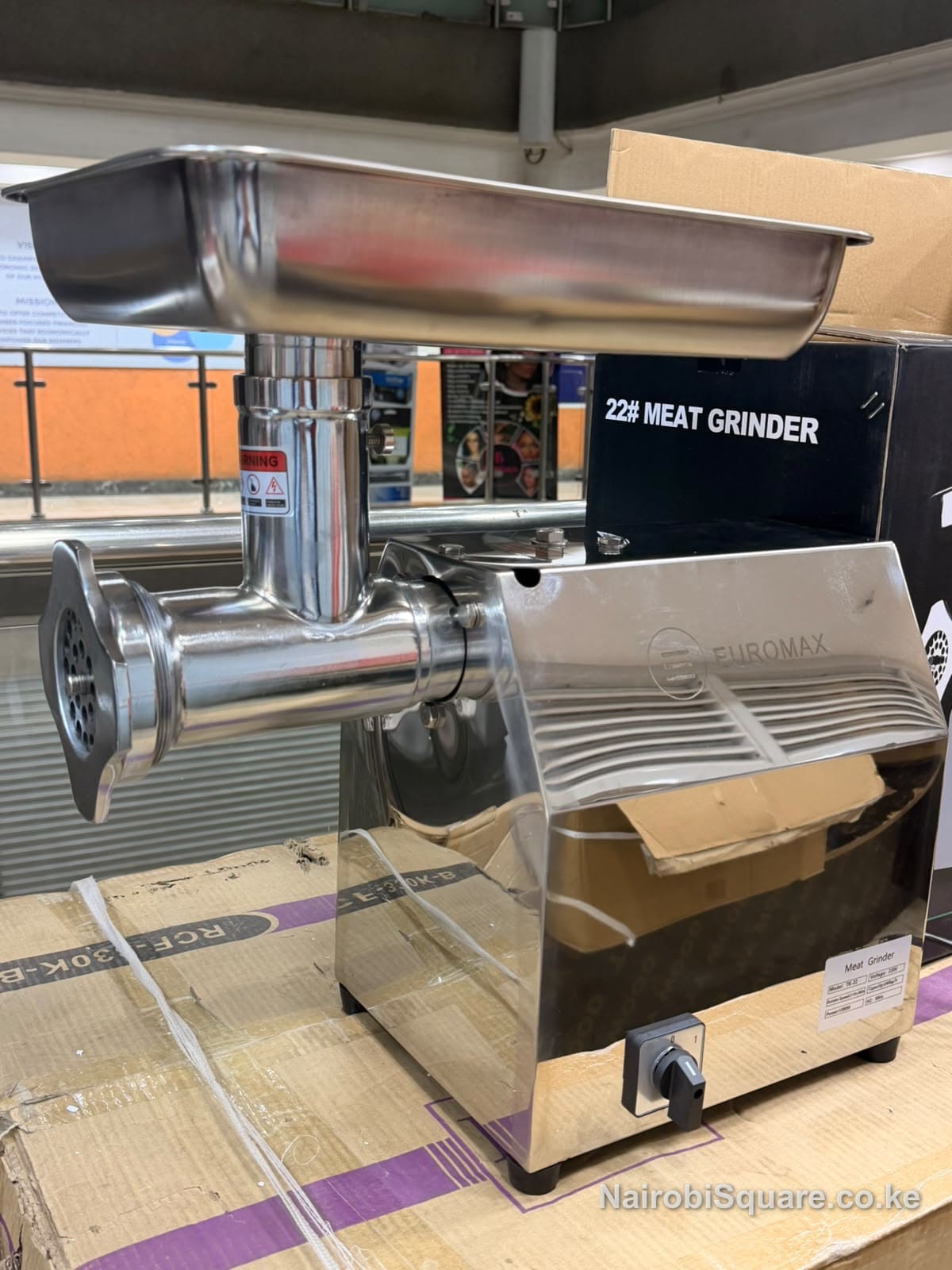 Euromax Electric Meat Mincer TK 22 Reverse