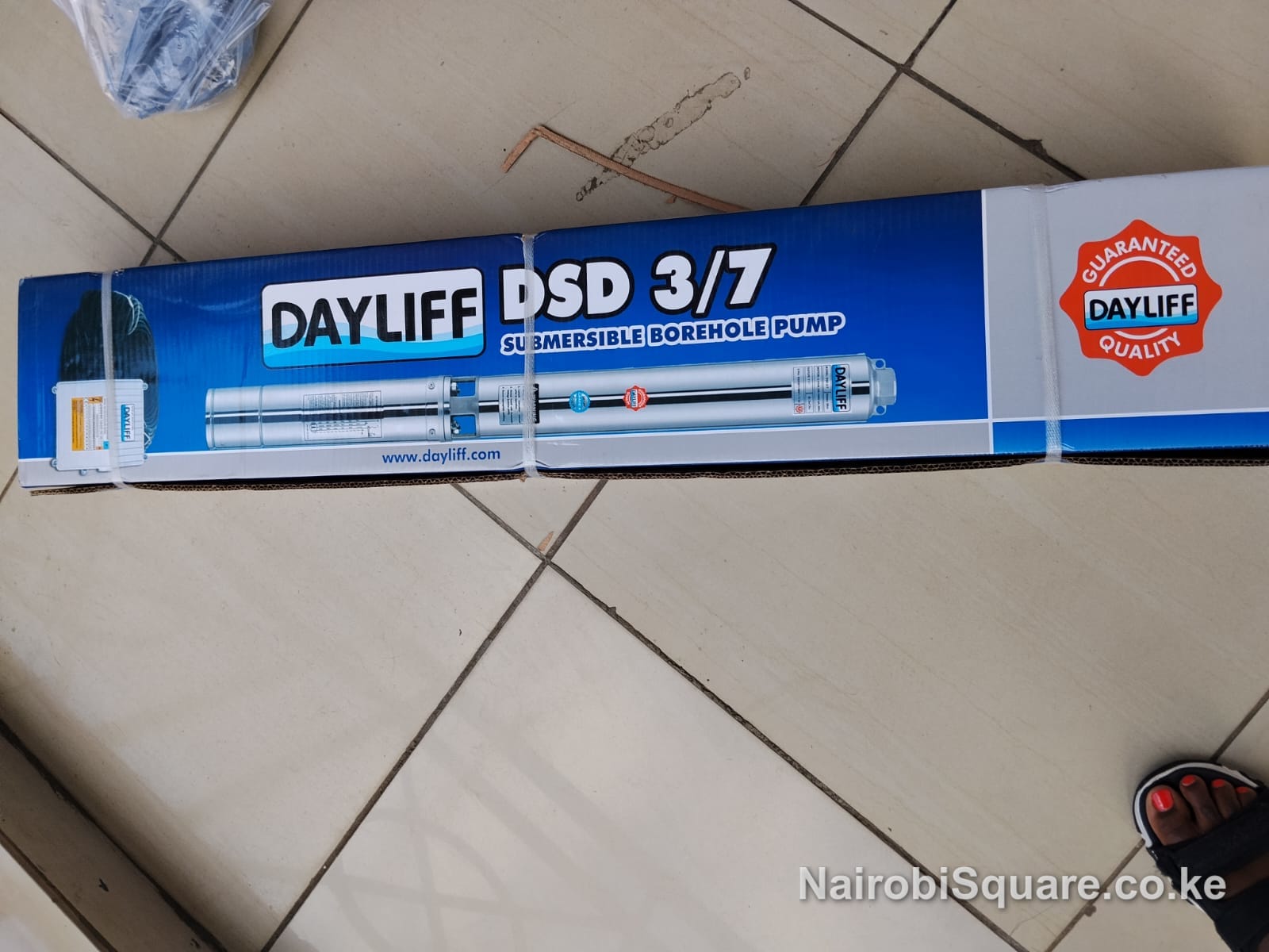 Dayliff DSD 3/7 Submersible Water Pump for Boreholes
