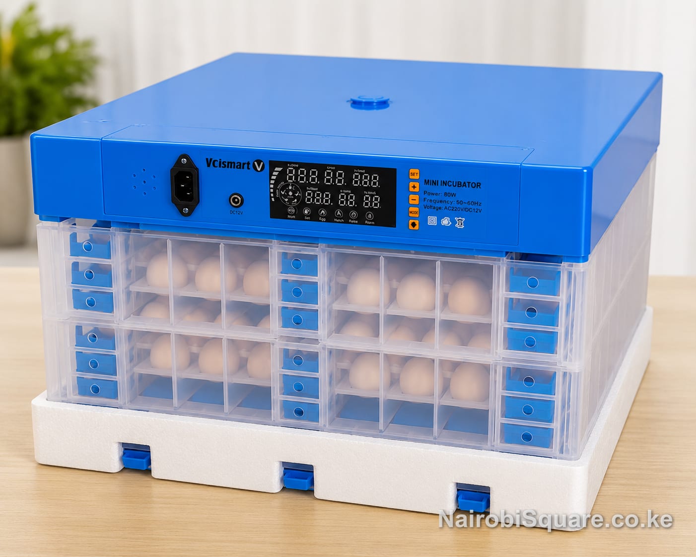 Volsmart 128 Eggs Automatic Incubator with Digital Control & Automatic Egg Turning