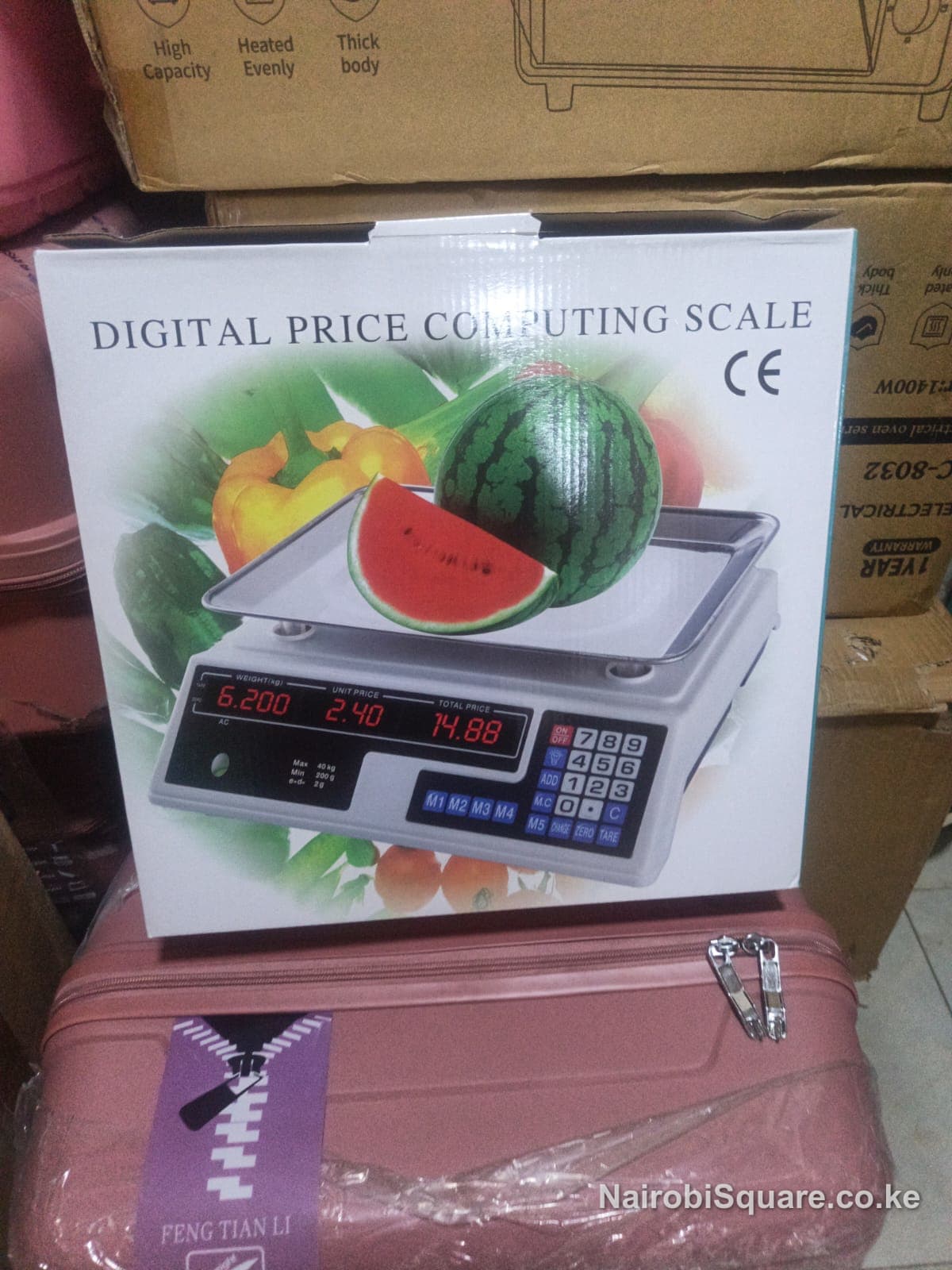 40KG Digital Price Computing Weighing Scale for Shop & Retail