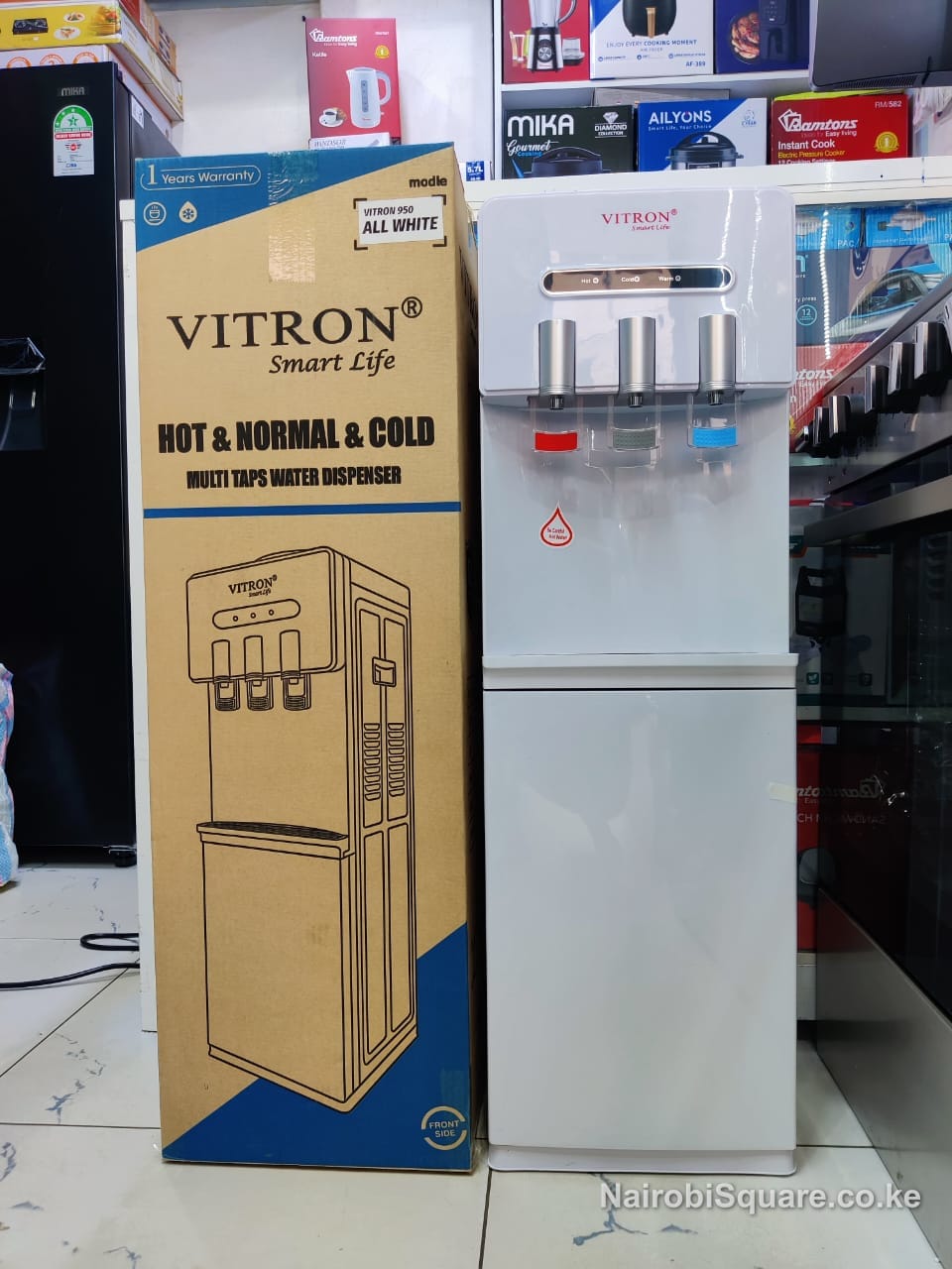Vitron Water Dispenser | Hot Normal & Cold