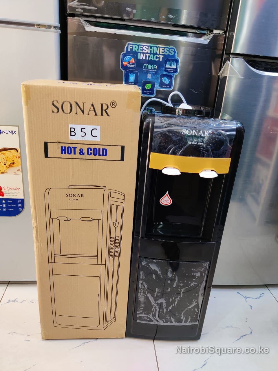 Sonar B5C Water Dispenser | Hot & Cold Freestanding