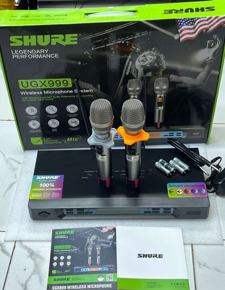 Shure UGX999 Wireless Microphone System for Sale