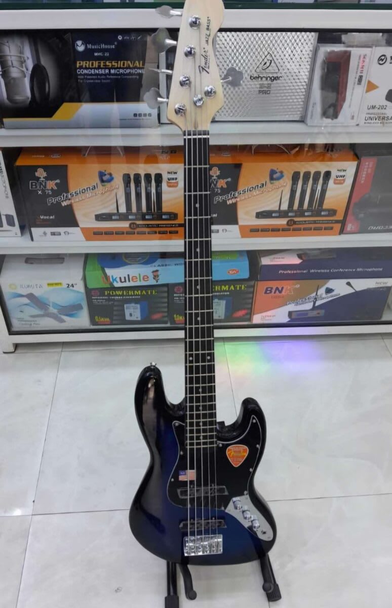 Fender 5-string Jazz Bass guitar
