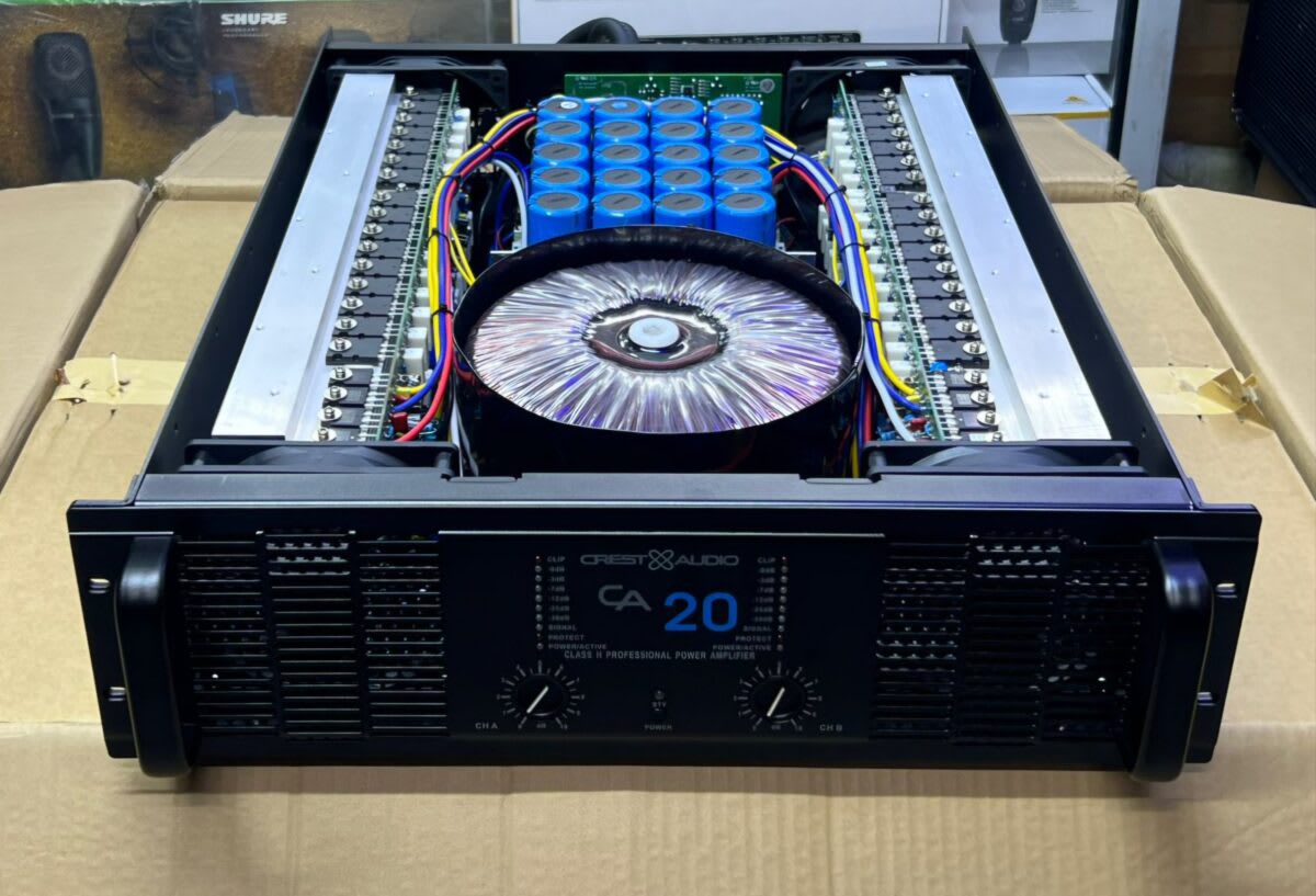 Crest Audio CA20 Professional Power Amplifier – High Performance