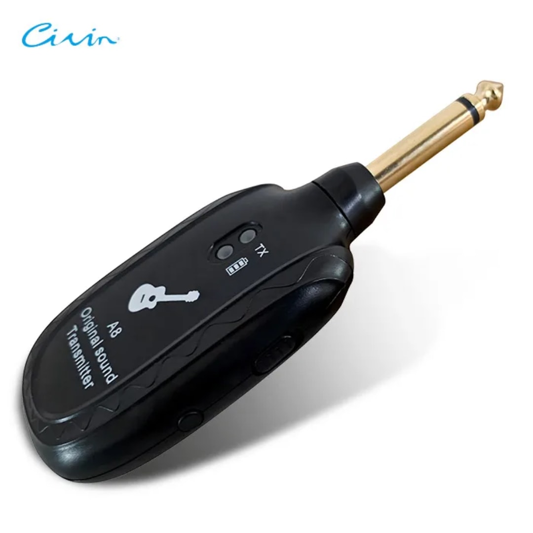 Wireless Guitar System – UHF Transmitter and Receiver for Electric Instruments