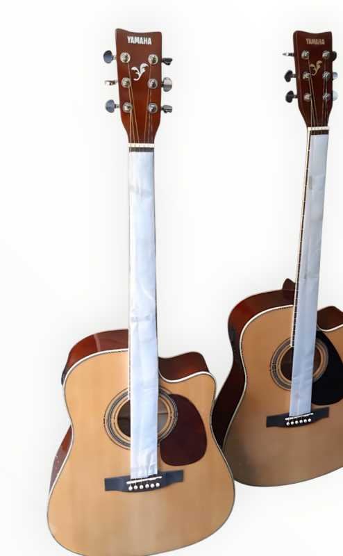 Yamaha Semi-Acoustic Guitar – Cutaway Body with Natural Finish