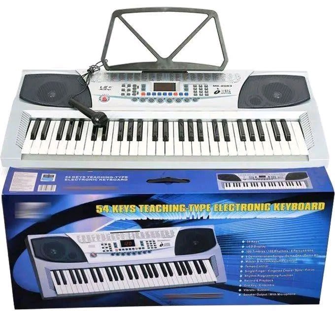 MK-935 Professional 61-Key Electronic Keyboard | Touch Sensitive Piano