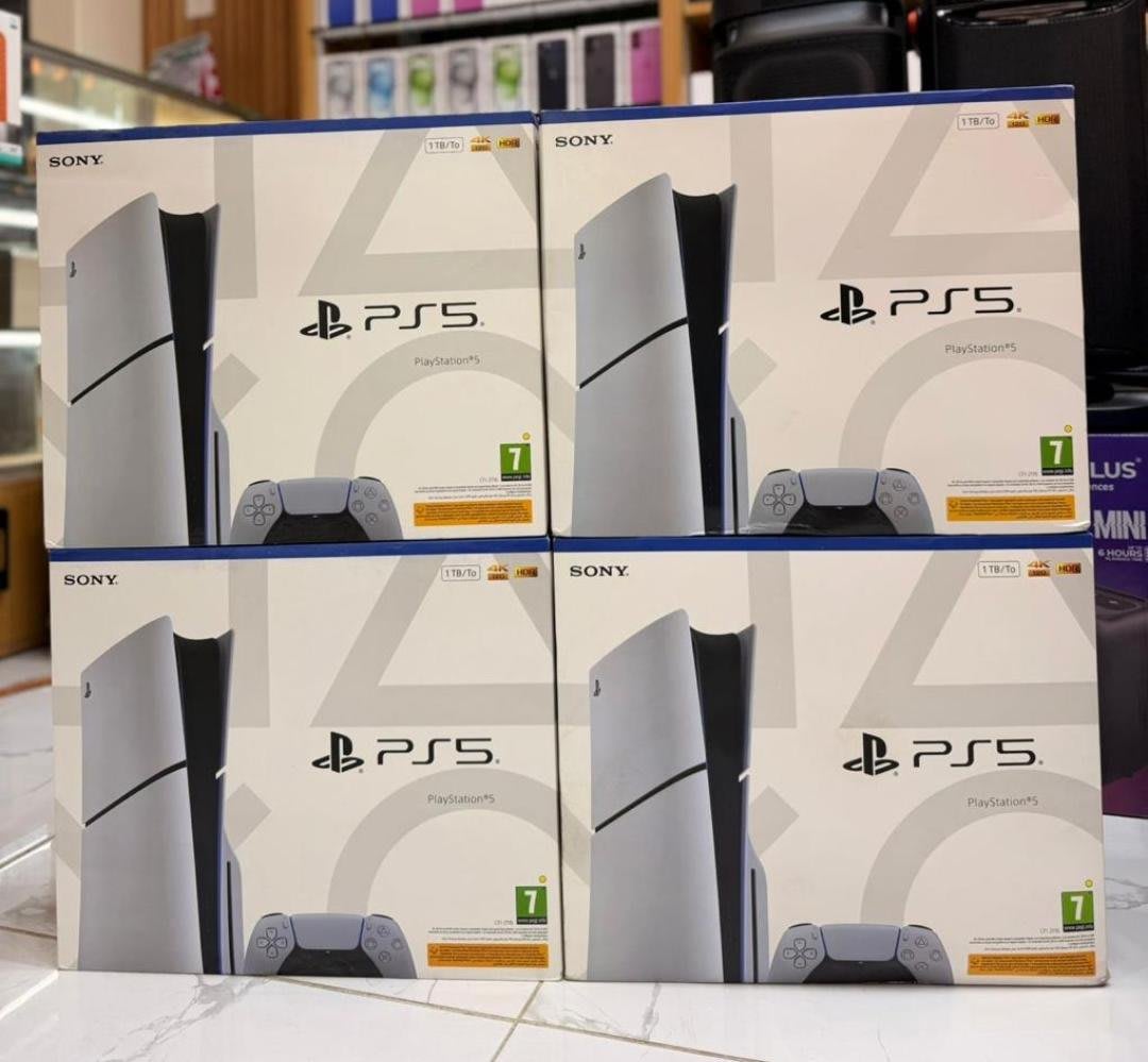 Sony PS5 Slim Disc Edition 1TB Console – Brand New with DualSense