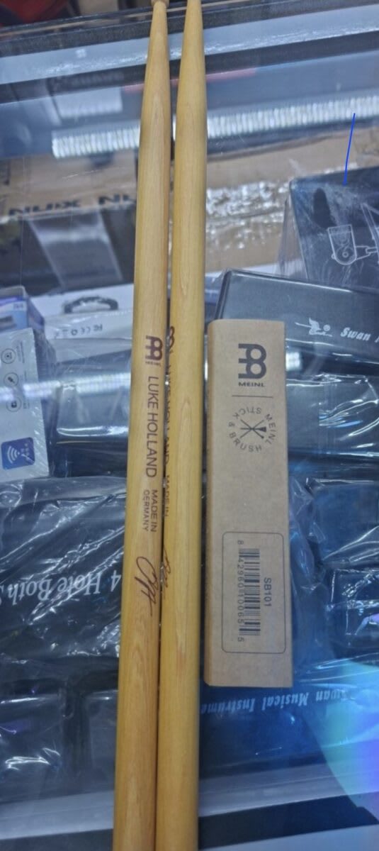 Meinl Luke Holland Signature Drumsticks (SB600) | Premium Hickory