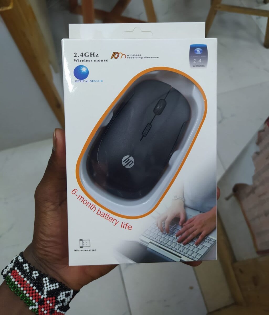 HP 2.4GHz Wireless Optical Mouse – Long Battery Life