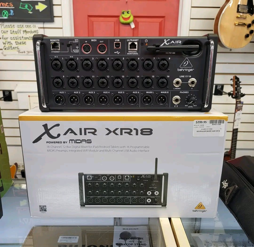 XR X-AIR18 Digital Audio Mixer