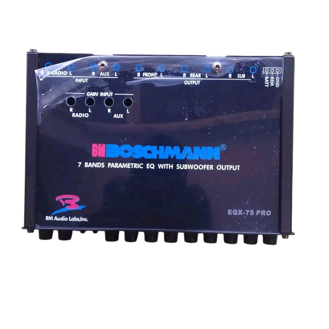 Boschmann EQX-75 PRO Professional Equalizer