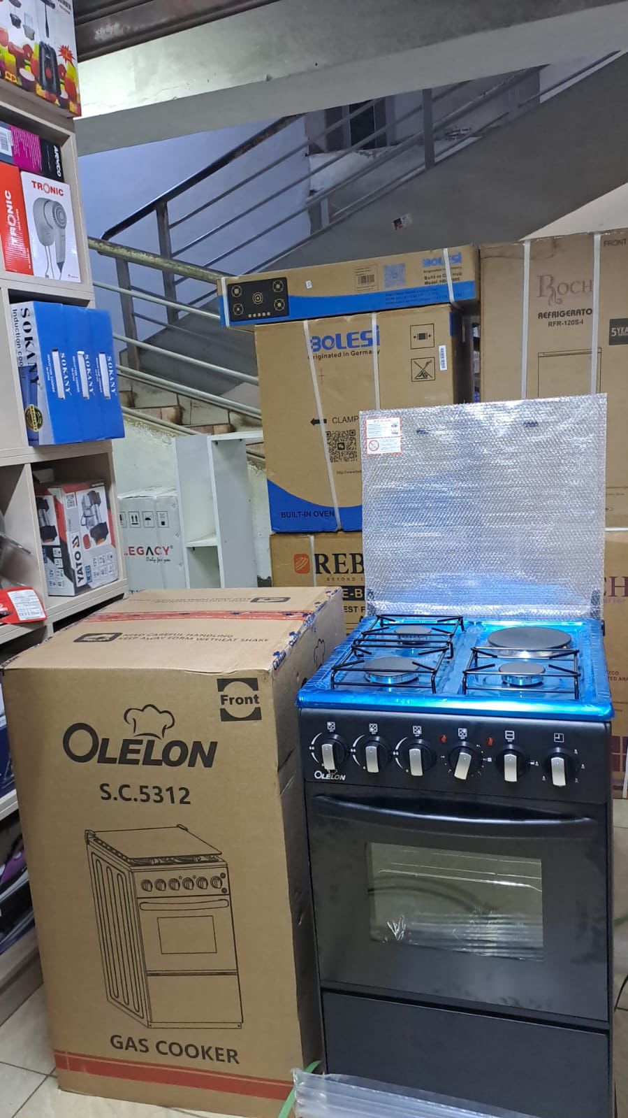 Olelon 3+1 Standing Cooker
