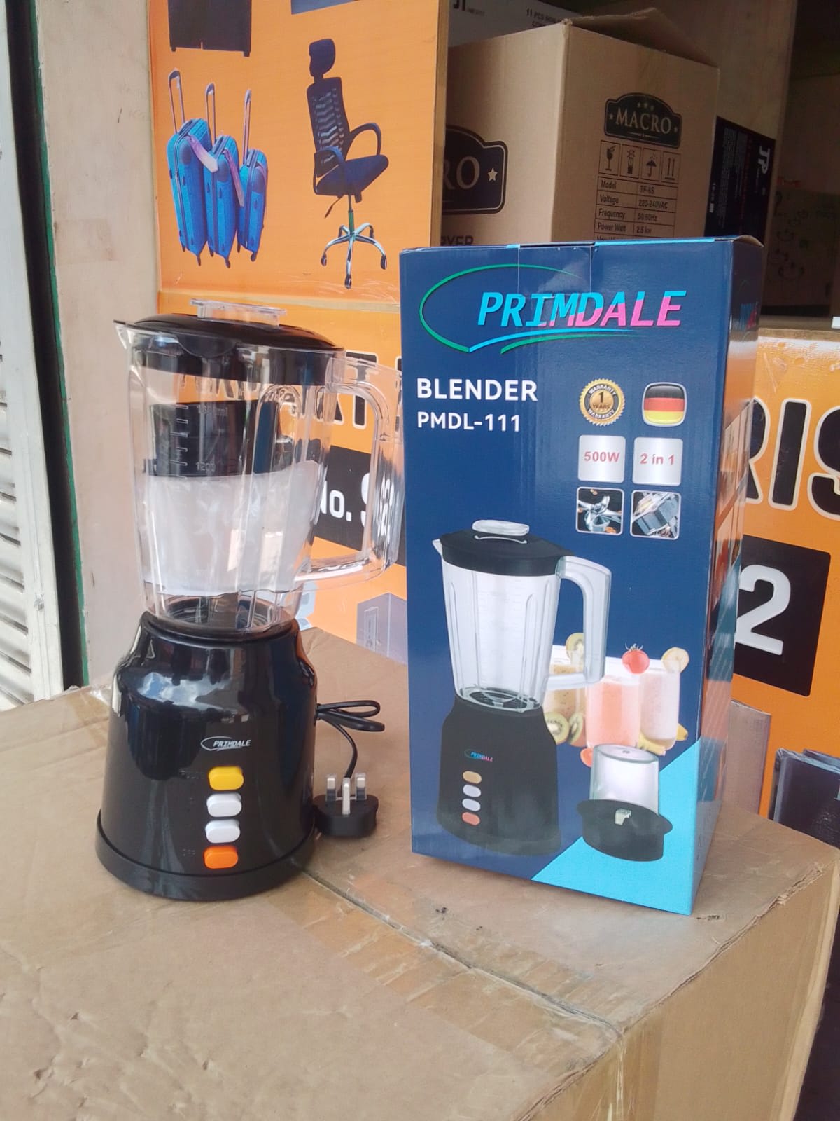 Primdale Electric Blender with Grinder
