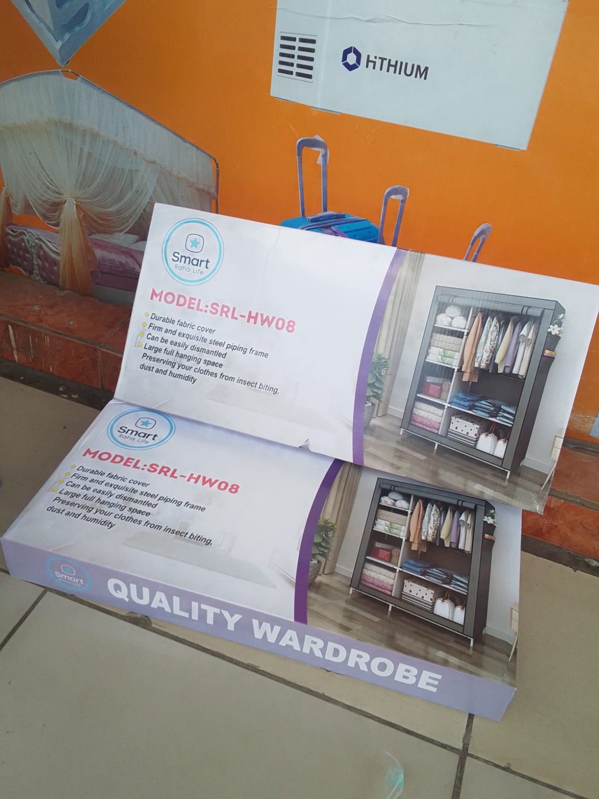 Smart Raha Life 2 Column Cloth Rack
