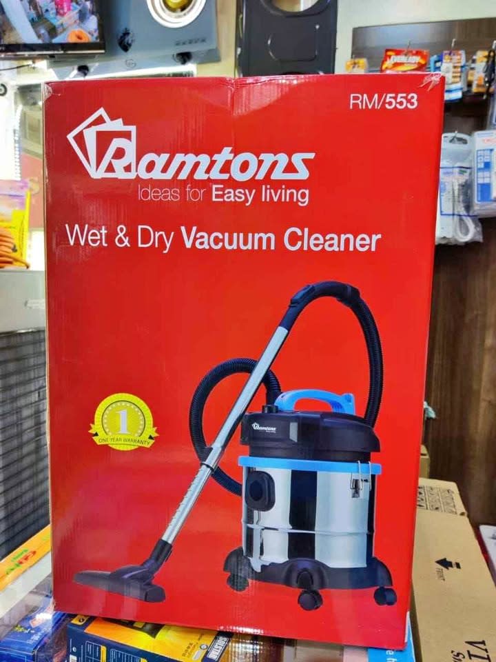 Ramtons 21Litres Wet and Dry Vacuum Cleaner