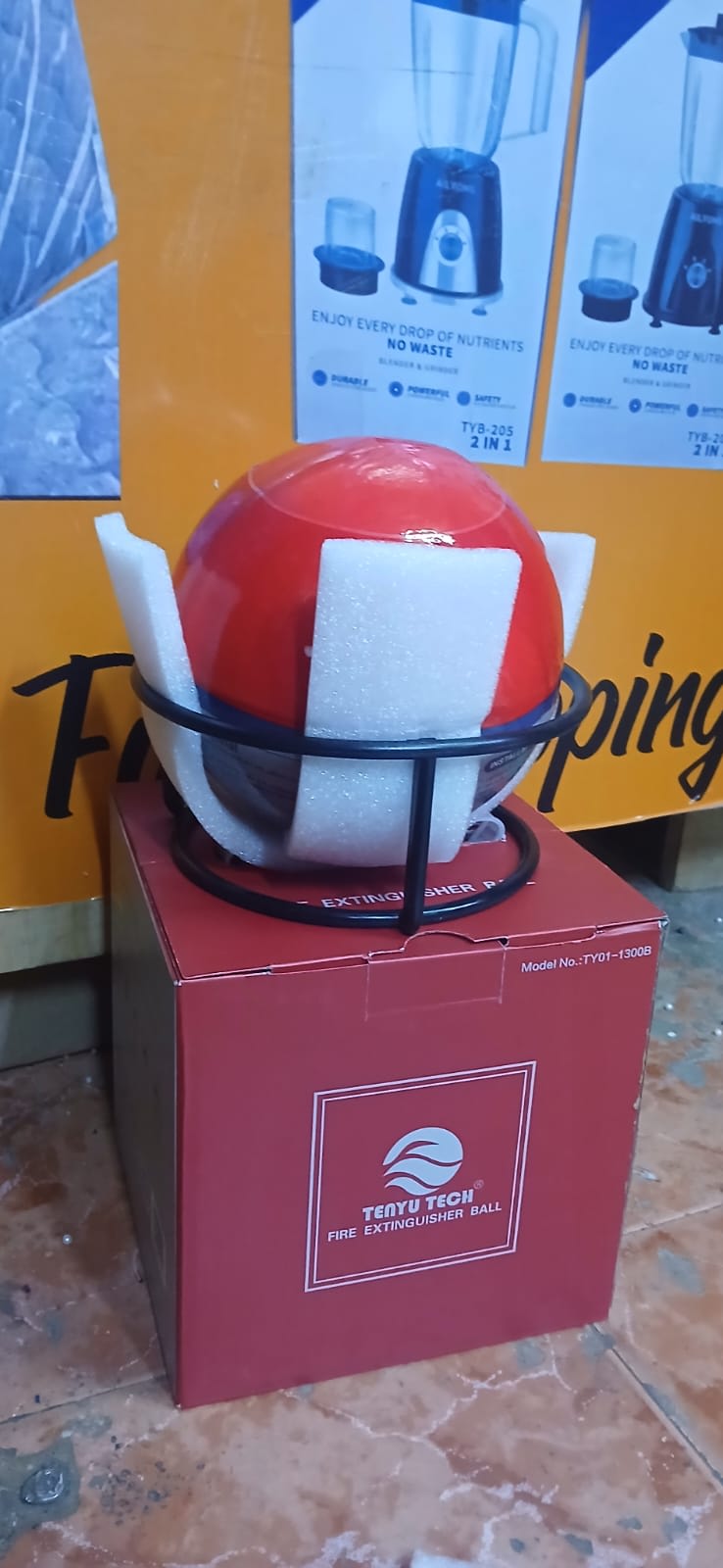 1.3kg Automatic Fire Suppression Ball
