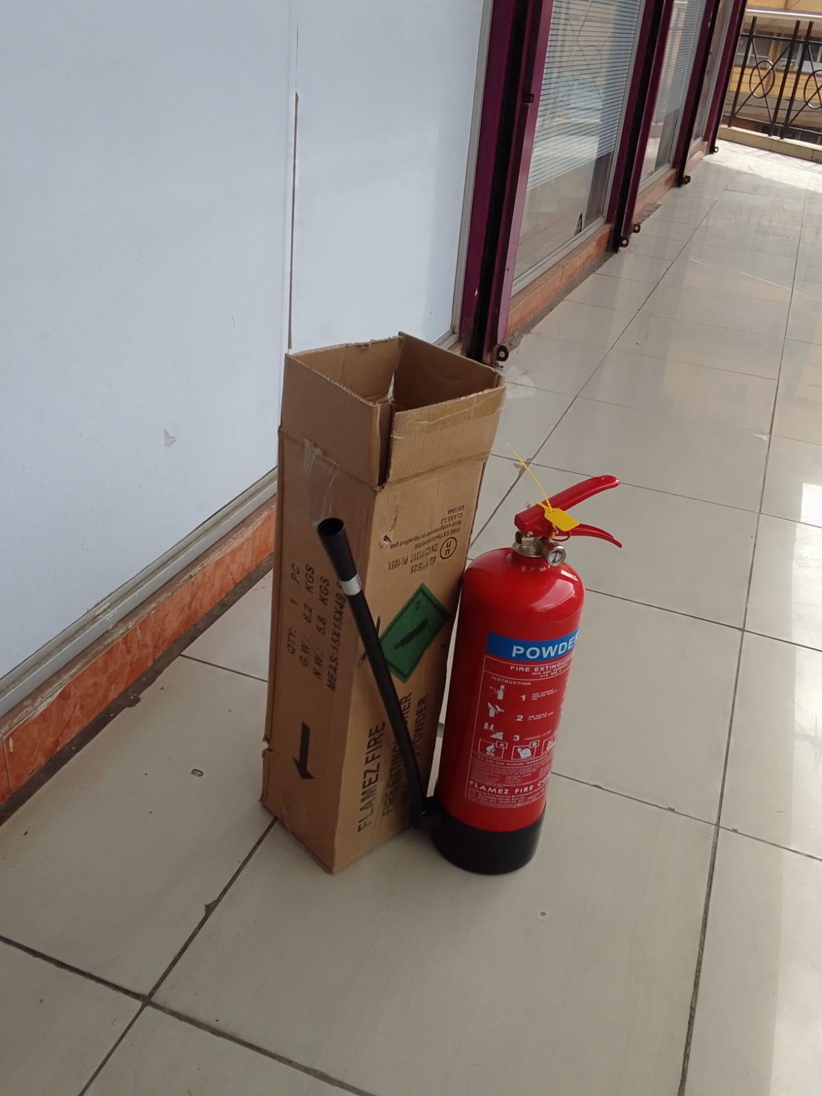 2kg Dry Powder Fire Extinguisher