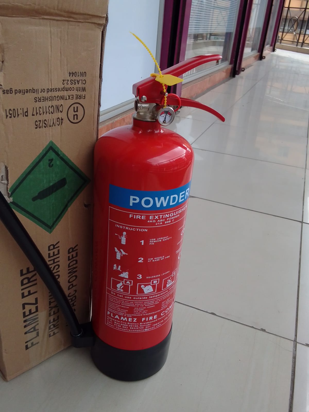 9kgs Dry Powder Fire Extinguisher