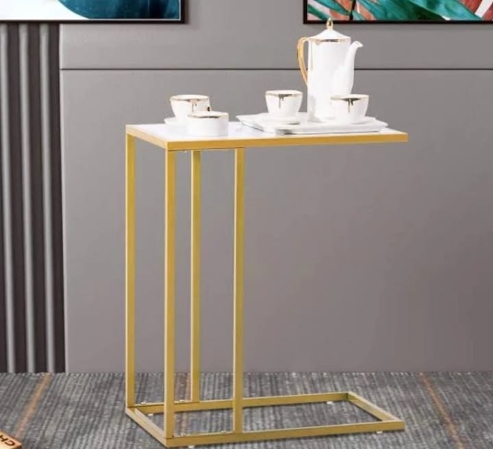 Sasha White Wooden Laptop Stand