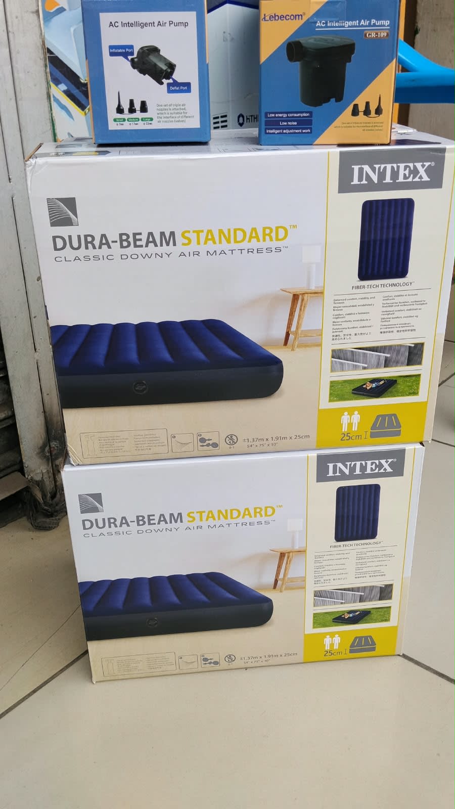 5×6 Intex Air Mattress – Dura-Beam Standard