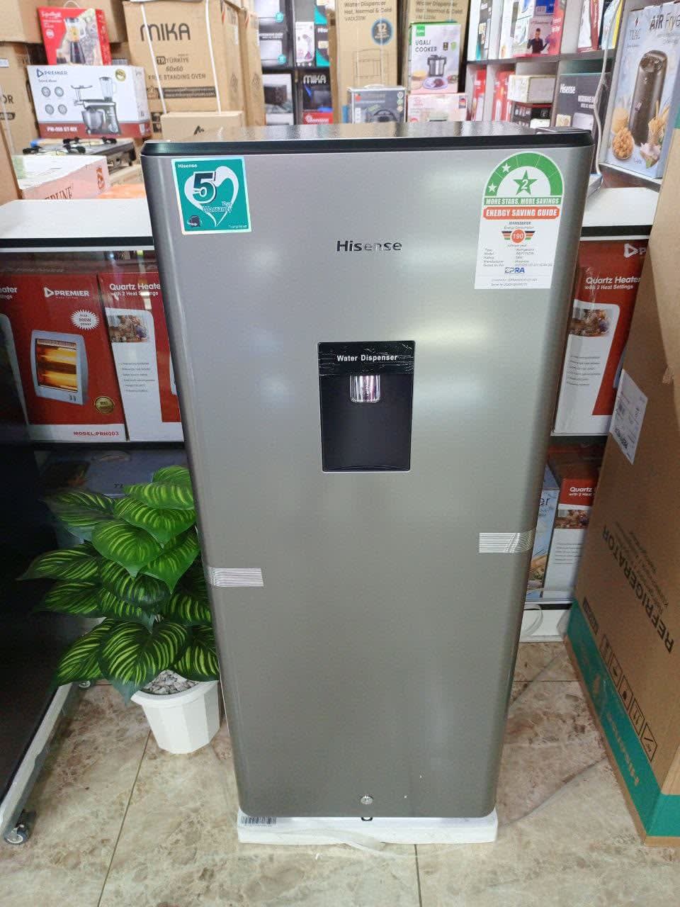 Hisense 176 Litres Single Door Fridge with Water Dispenser
