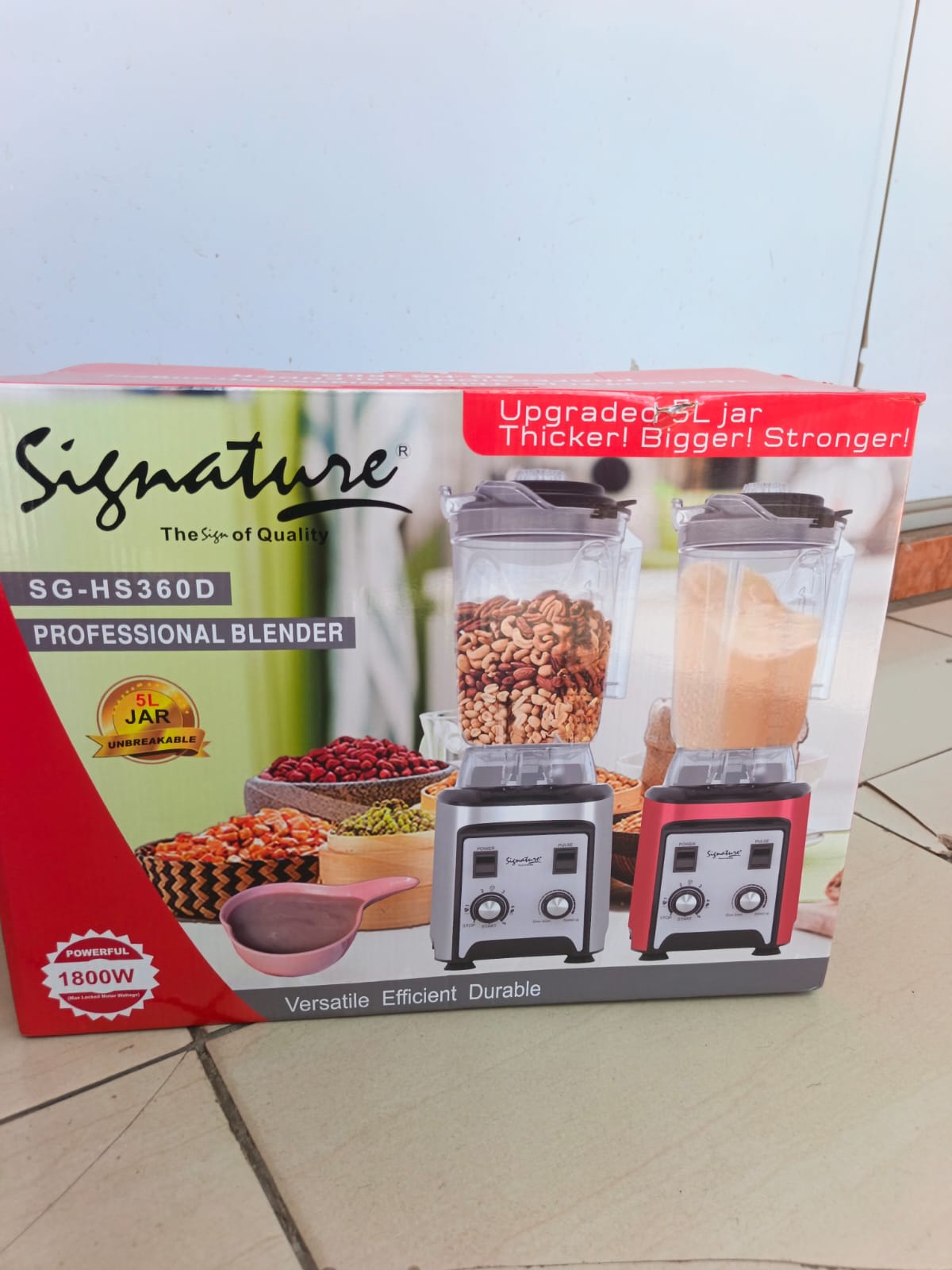 Signature 360D Blender – 5L Heavy Duty Kitchen Blender