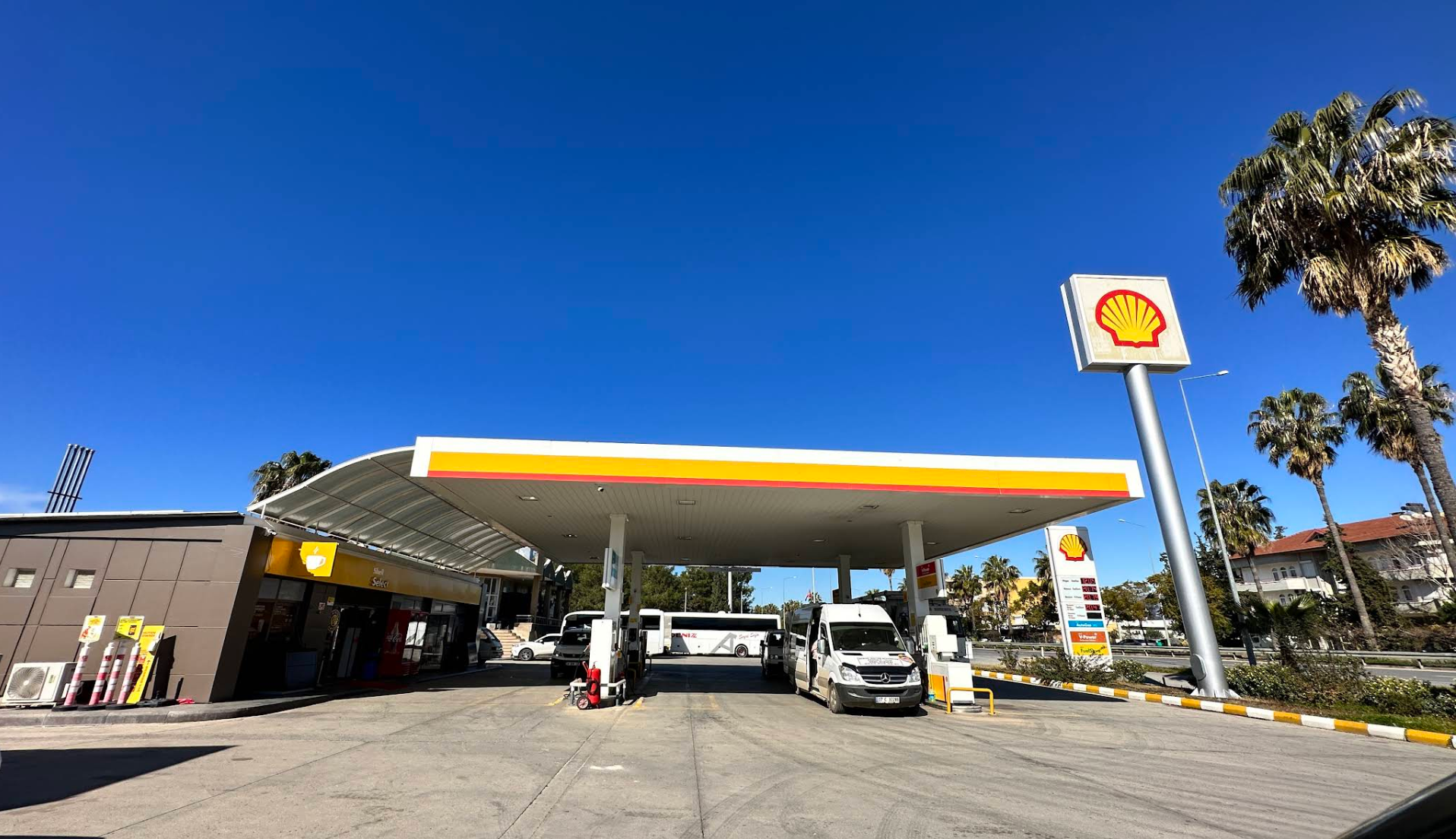 Shell — Transport in Gazipasha