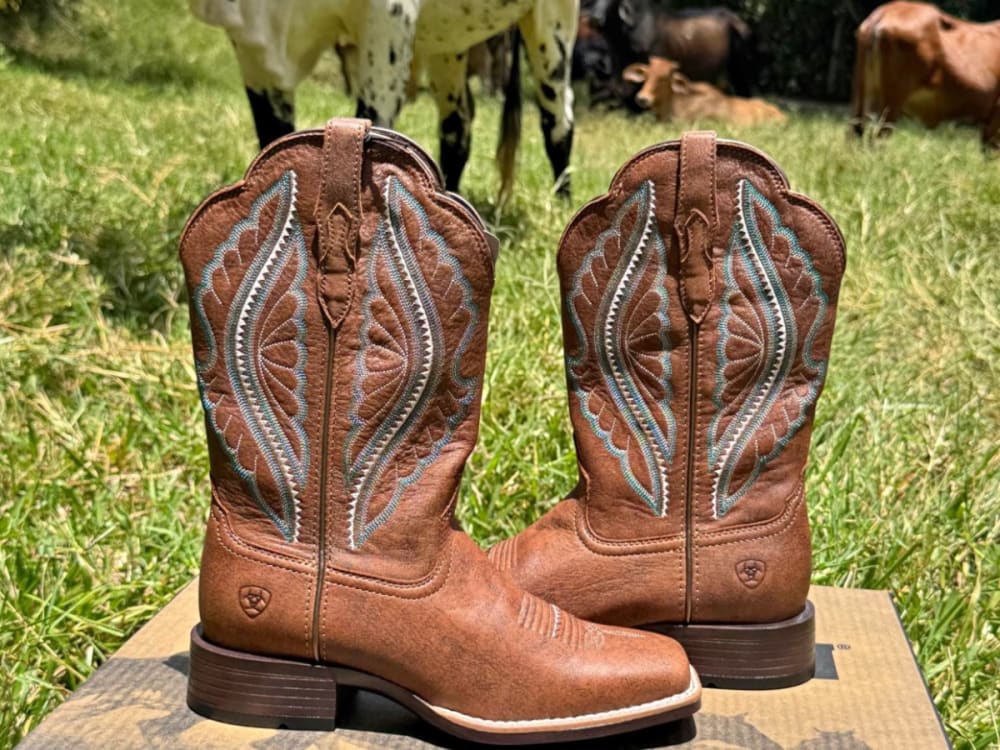 Bota Vaquera Clásica de Cuero