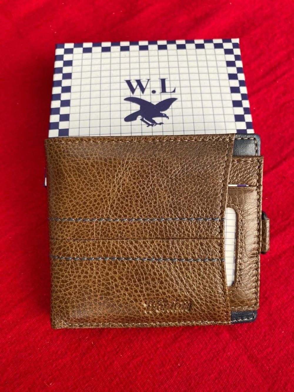 Billetera Cuero Res W.L