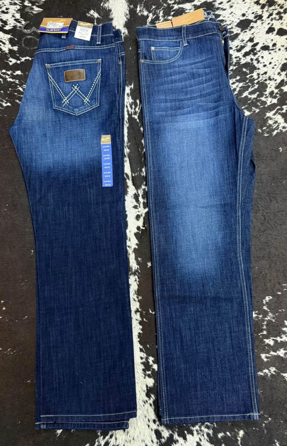 Pantalón Mezclilla Raw Denim Rígido