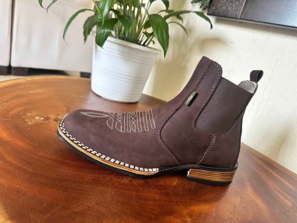 Botín Vaquero Vintage Envejecido