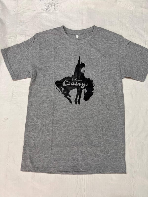 Playera Cuello RedondoJaspeada