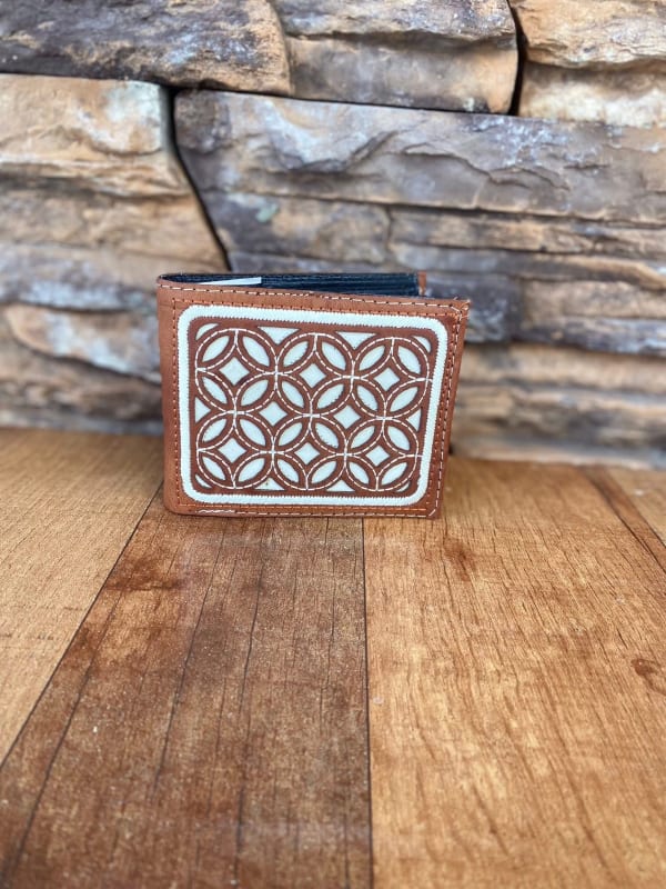 Billetera Bifold Nobuck Tostado