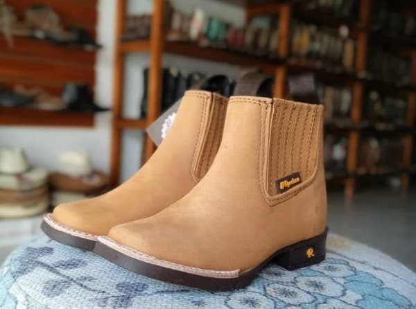Botín Vaquero Piel