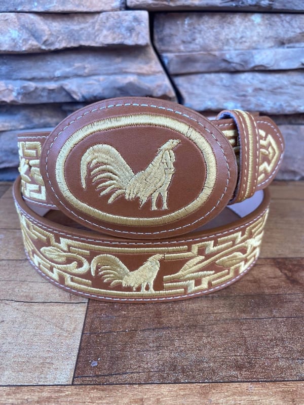 Zincho Vaquero Artesanal Gallo Dorado