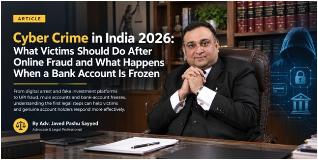 India CSR: Cyber Crime in India 2026: What Victims Should Do After Online Fraud and What Happens When a Bank Account Is Frozen