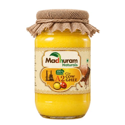 A2 Bilona Gir Cow Ghee | Pure Vedik Gir Cow Ghee - (1 LITRE Pack)