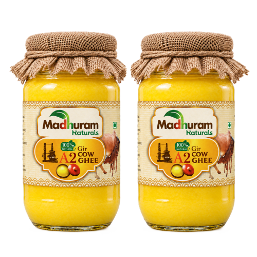 A2 Bilona Gir Cow Ghee | Pure Vedik Gir Cow Ghee - (2 LITRE Pack)