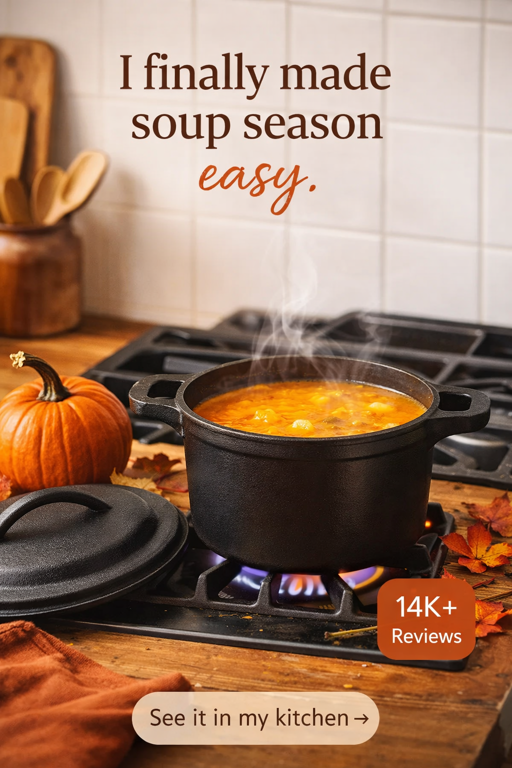This $34 Mini Dutch Oven Made Fall Soup Season Easy
