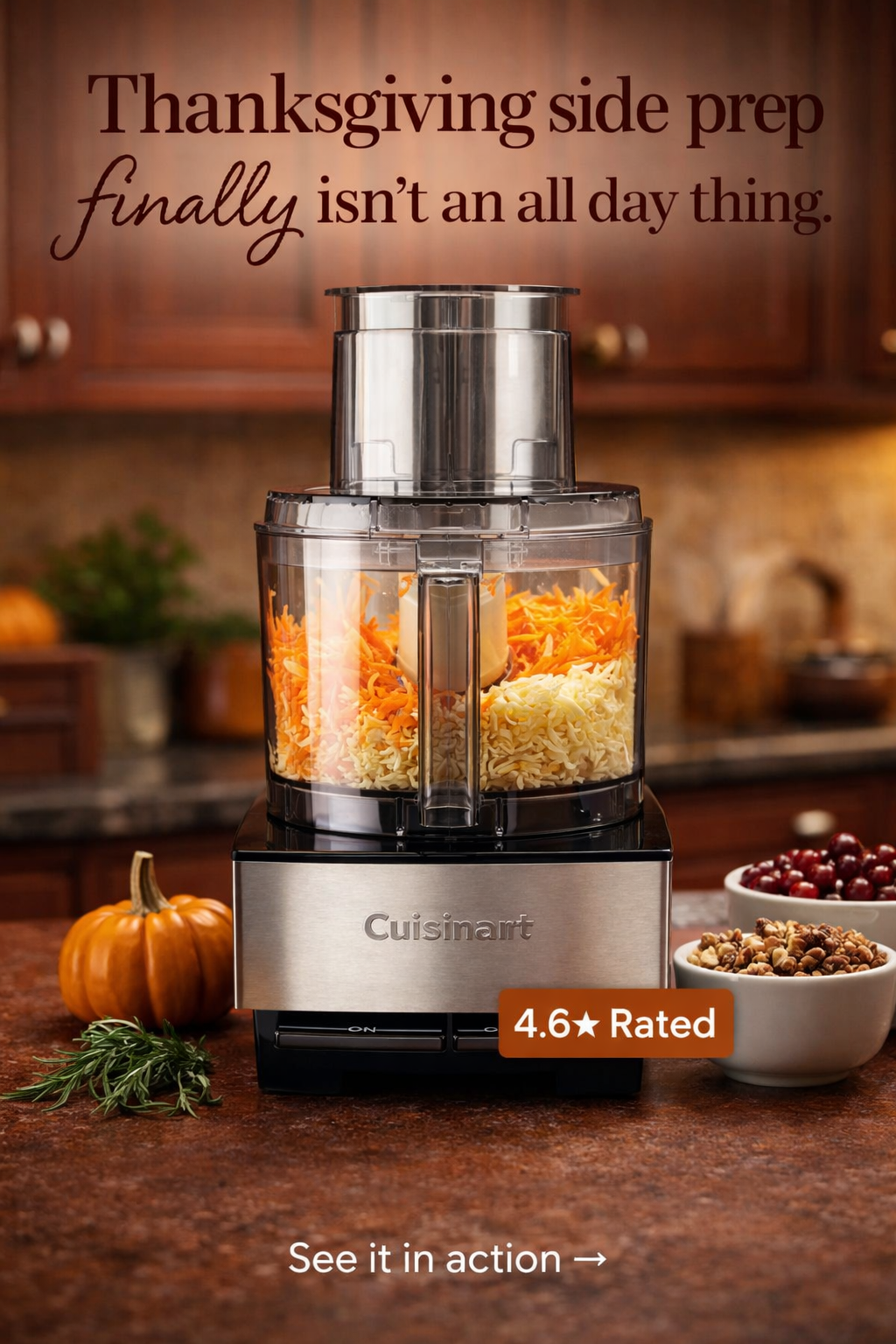 This Food Processor Finally Cut My Thanksgiving Prep Time