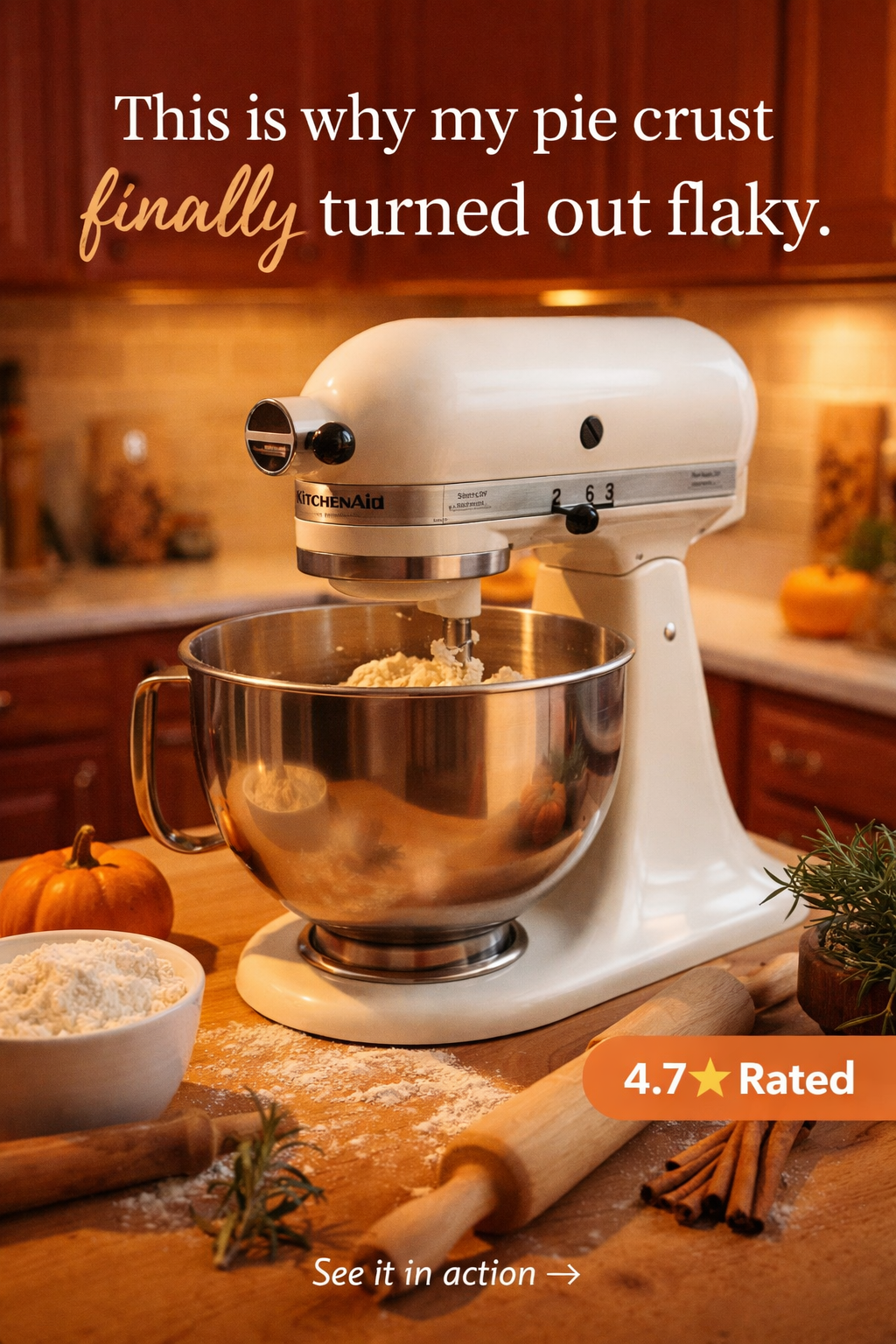 This Stand Mixer Finally Made My Pie Crust Flaky