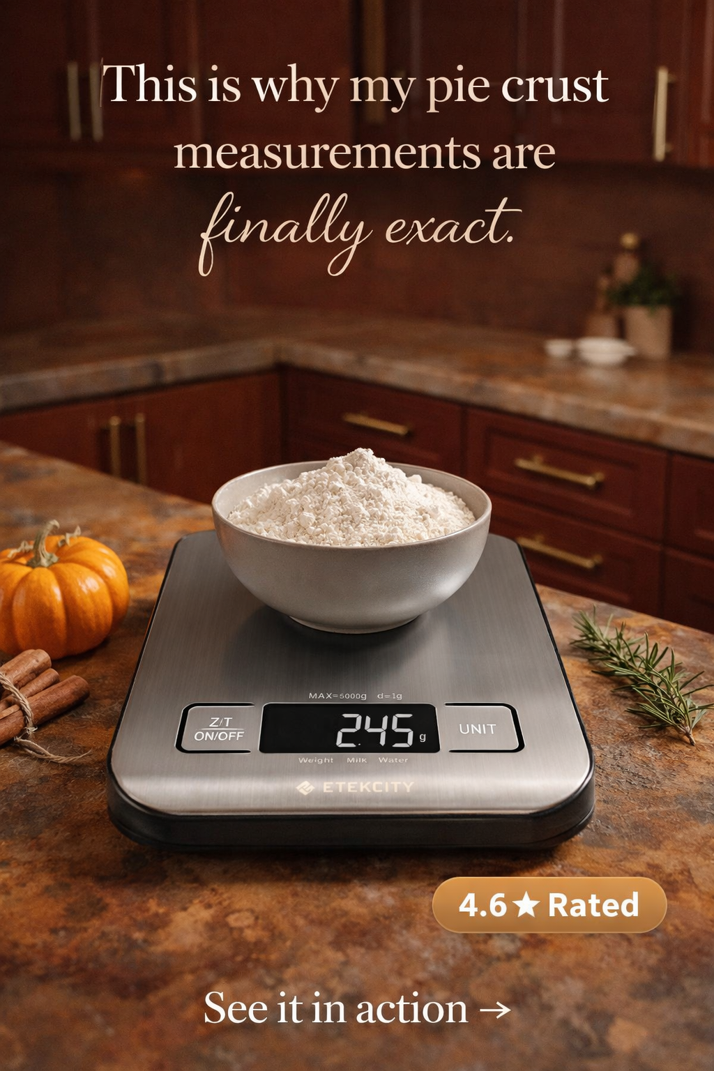 This Kitchen Scale Finally Made My Pie Crust Exact