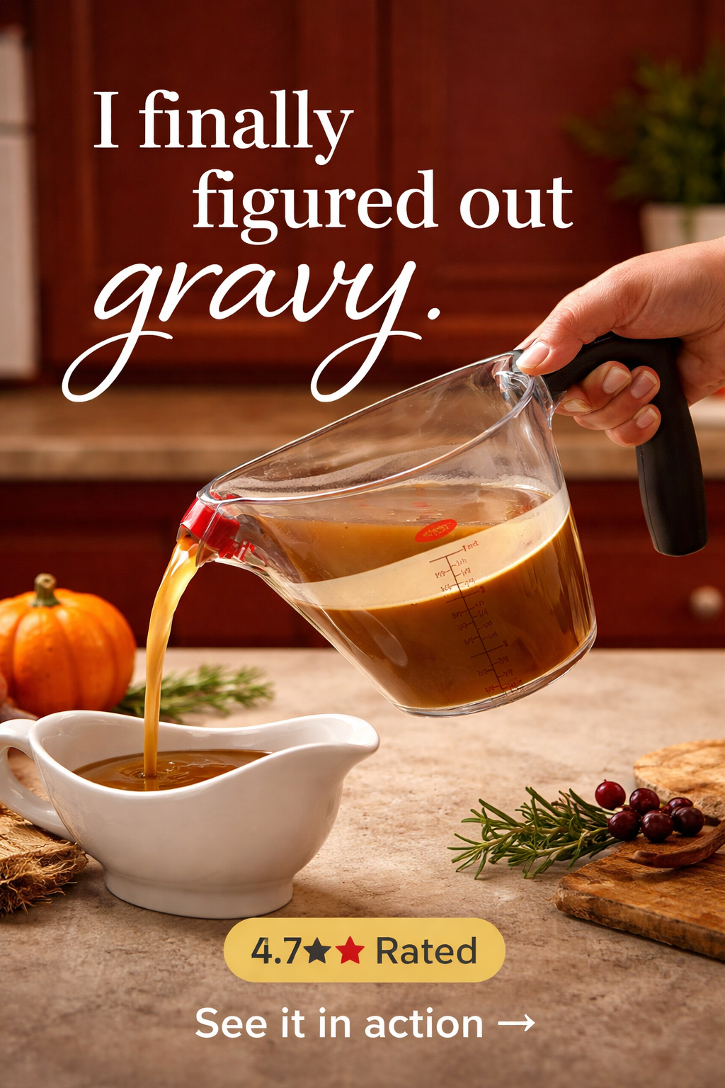 This Fat Separator Finally Made My Gravy Make Sense