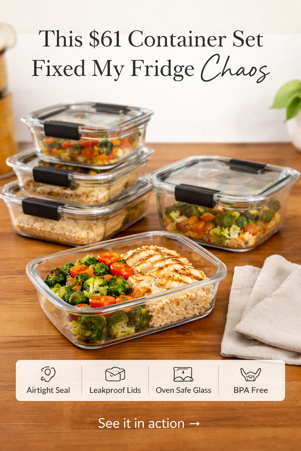 This $61 Container Set Fixed My Fridge Chaos