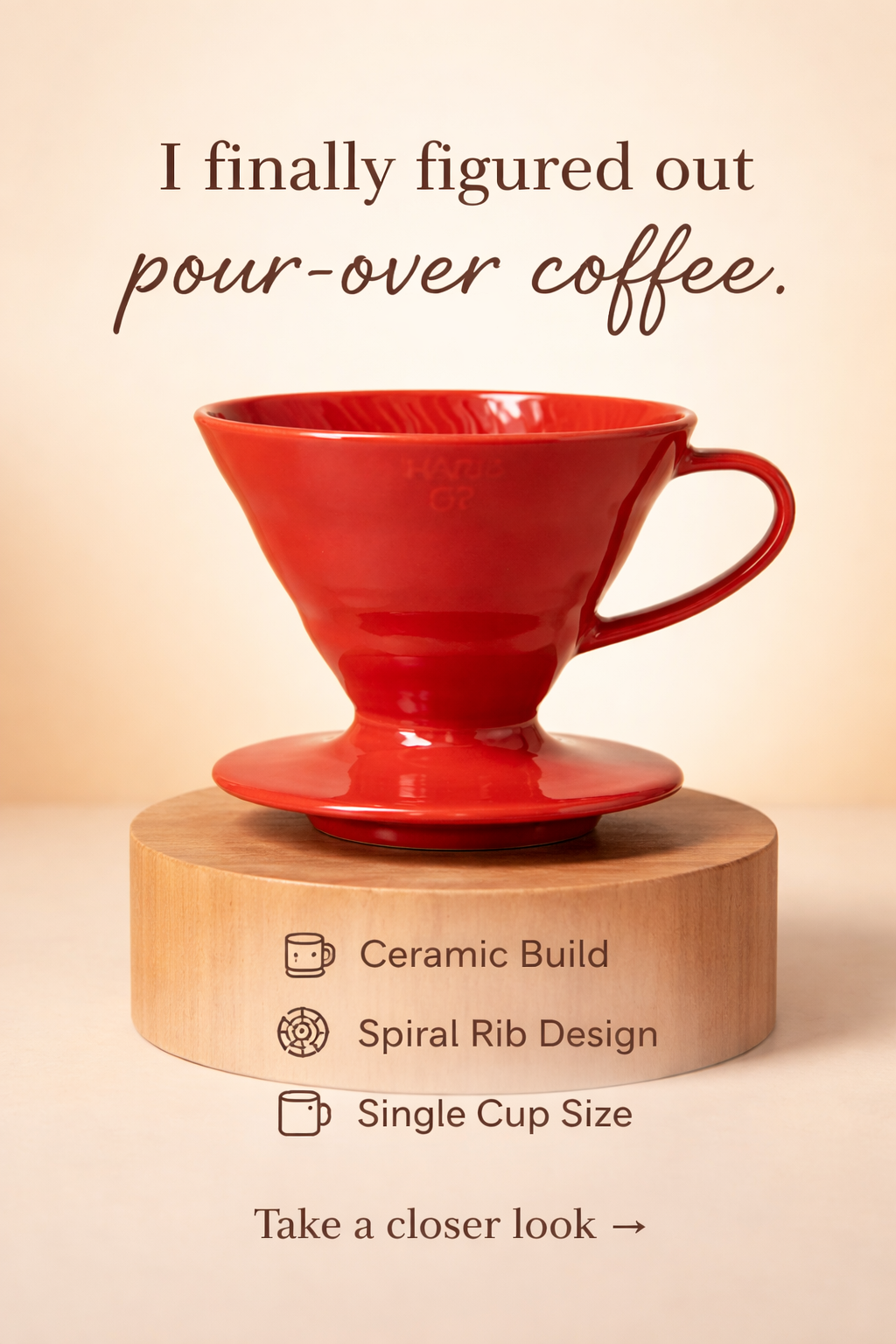 This $31 Pour-Over Dripper Upgraded My Mornings