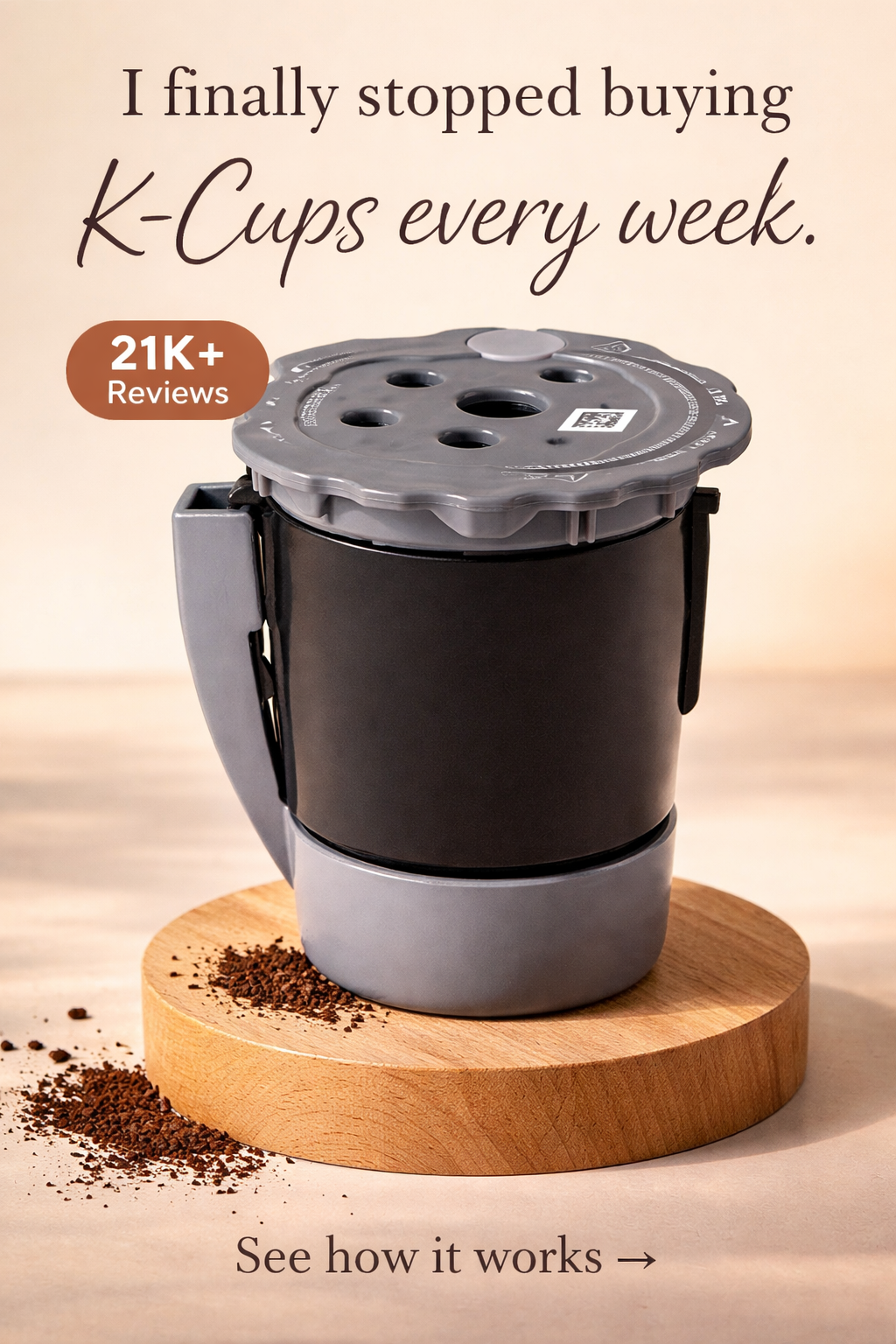 This $8 Reusable Filter Ended My Weekly K-Cup Habit