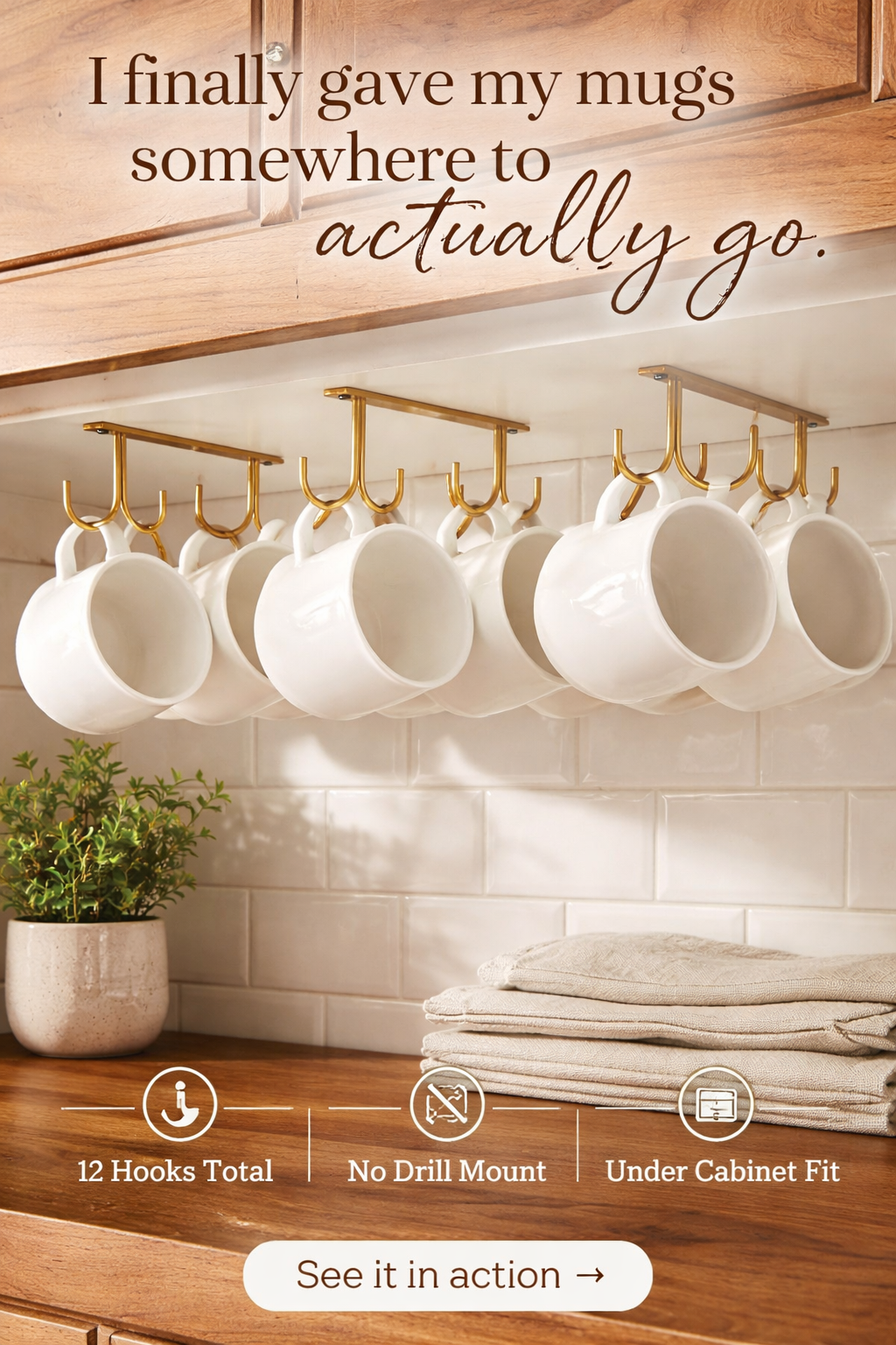 This $15 Mug Rack Finally Gave My Mugs a Home