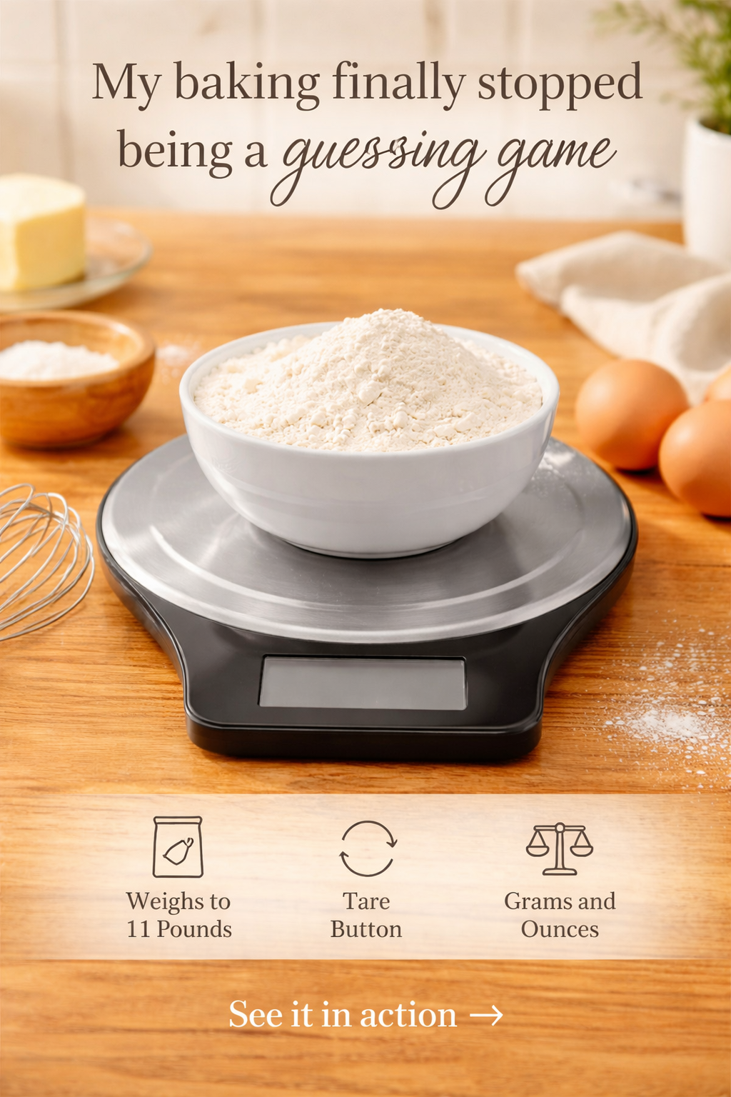 This $13 Kitchen Scale Fixed My Baking Guesswork
